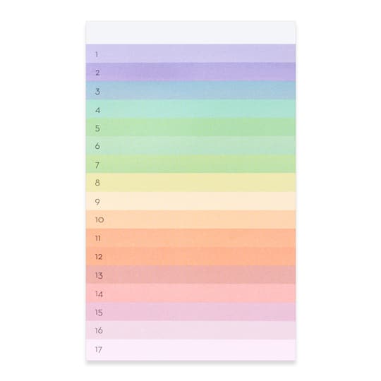Rainbow Lined Planner Sticky Notes by Recollections™